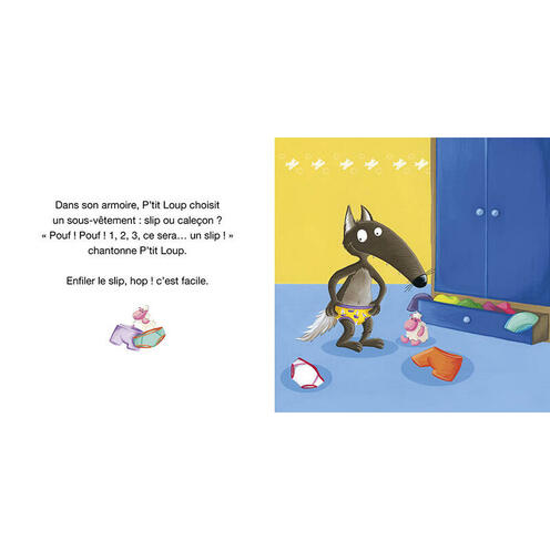 P'tit Loup s'habille tout seul - AUZOU EDITIONS