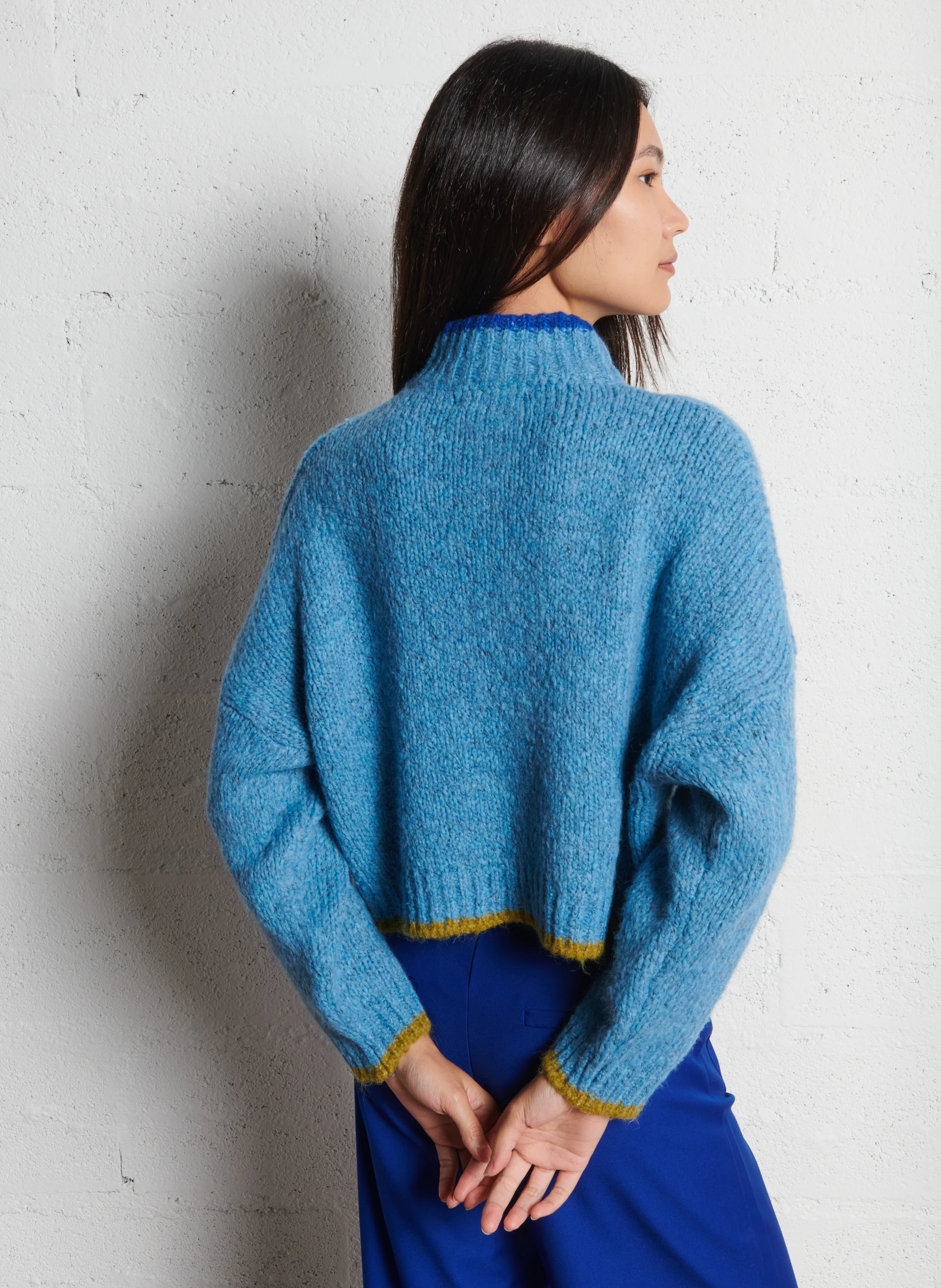 DING-DING - Gilet droit boutonné| Multicolore