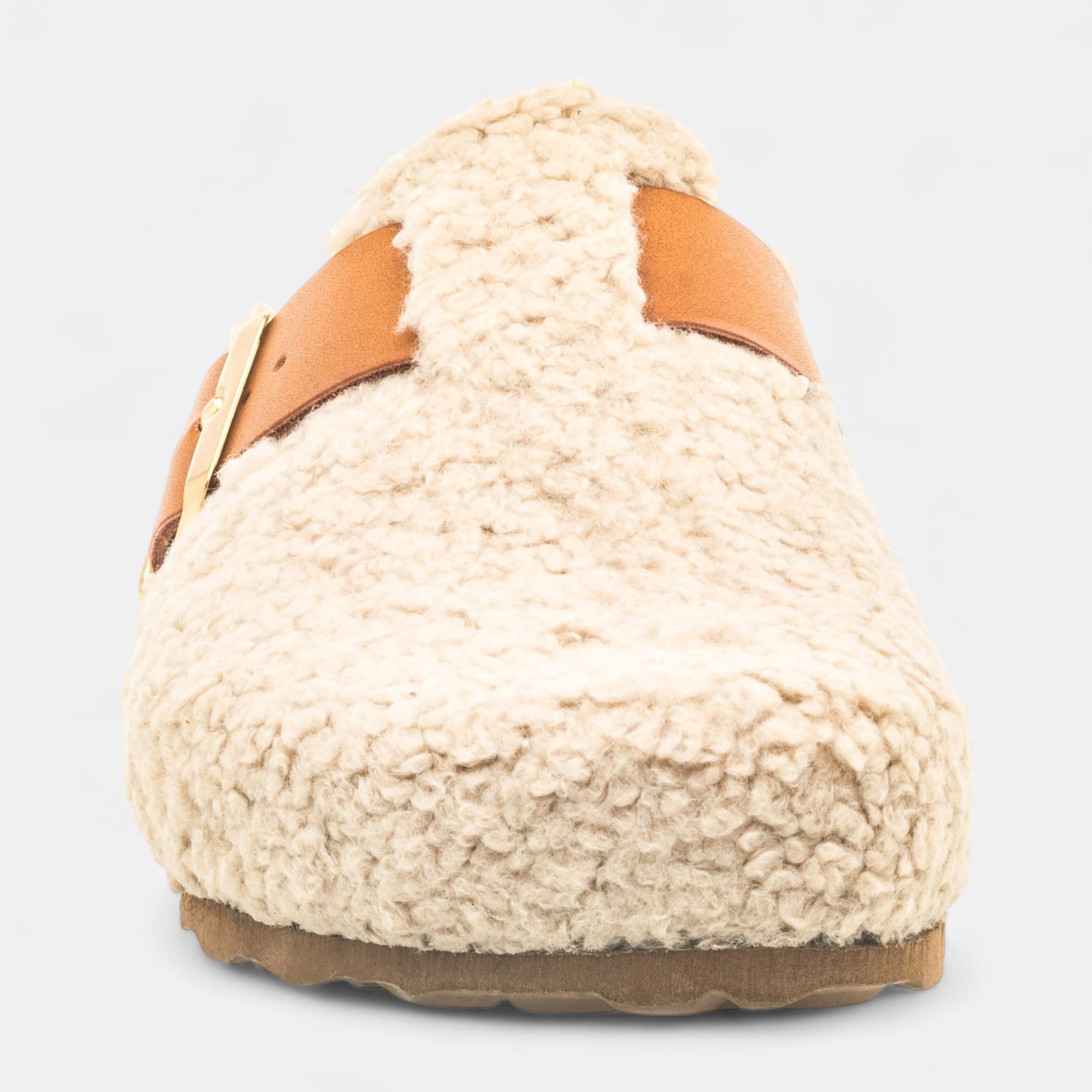 Mules Femme beige