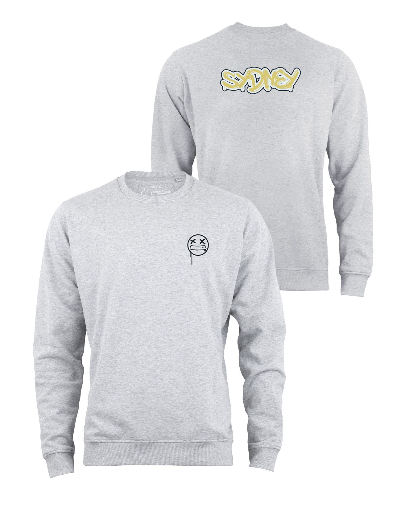 Cotton Prime® Sweatshirt Street Art Sydney - Weltenbummler Kollektion