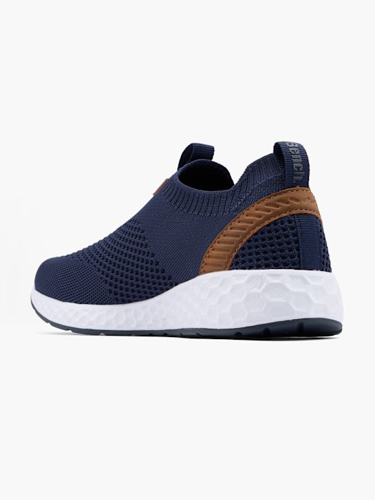 Bench Slip-Ons Blau