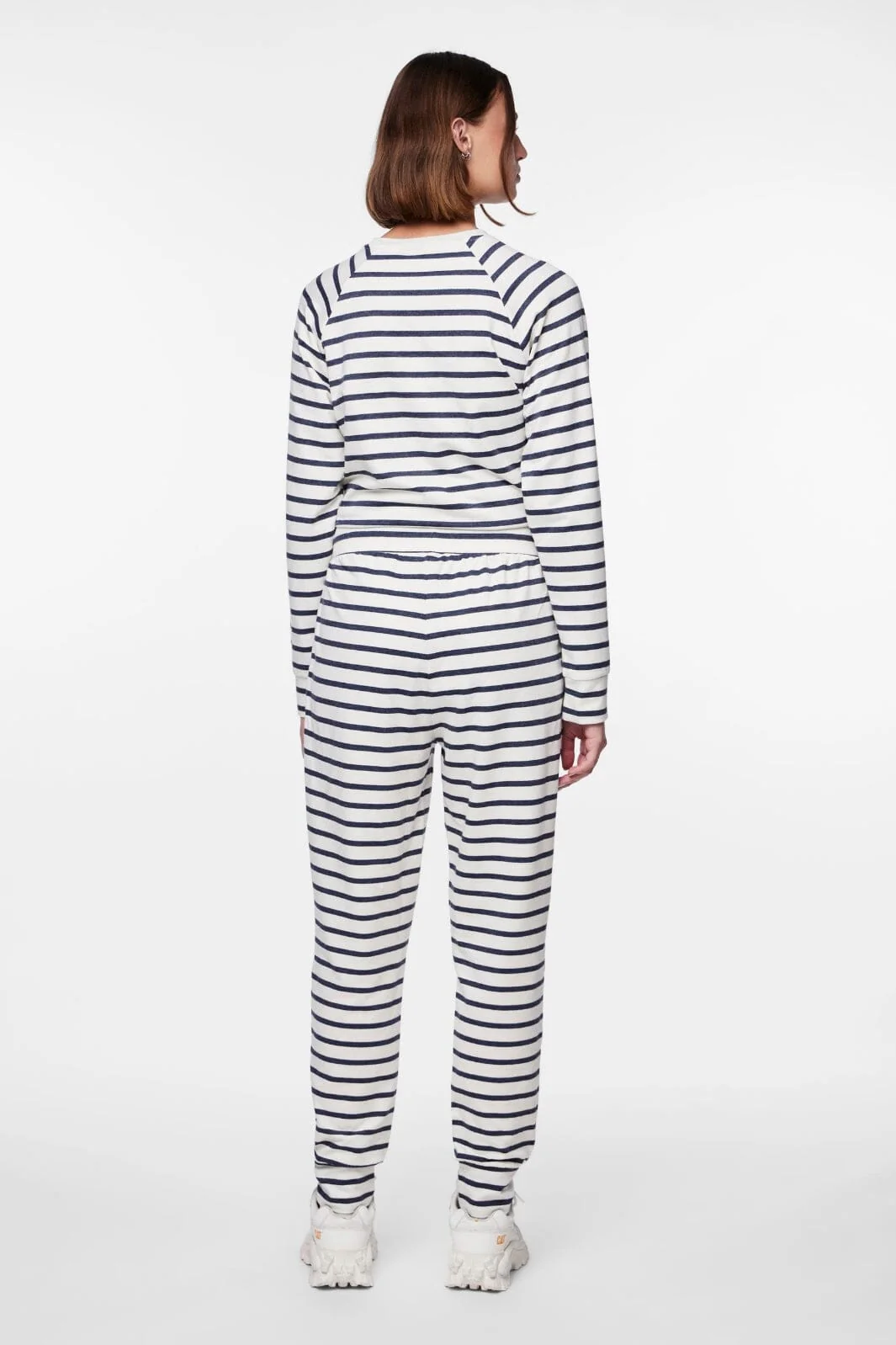 Pieces Pcbibi Pant 4428916 navy blazer cloud dancer