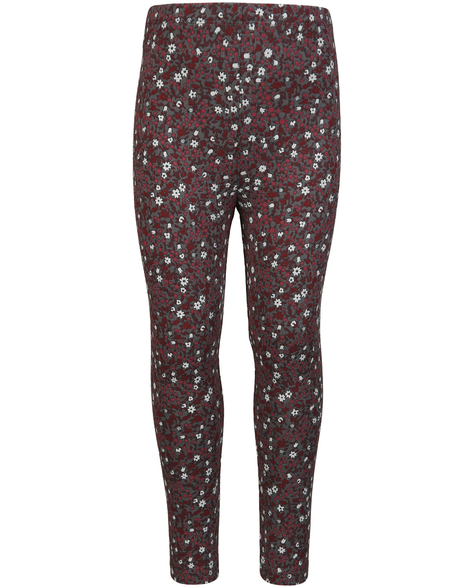 Leggings FLORA AOP in earth