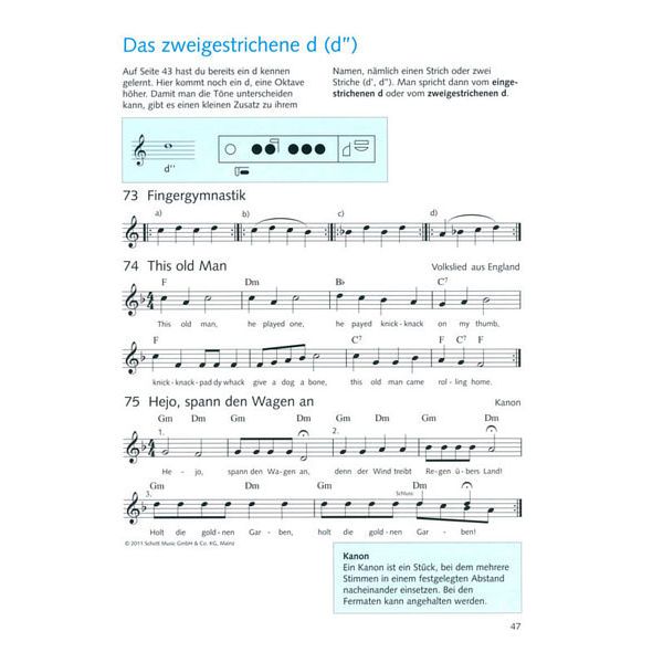 Schott Die fröhliche Querflöte 1