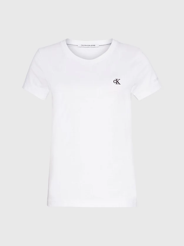 Camiseta slim de algodão orgânico