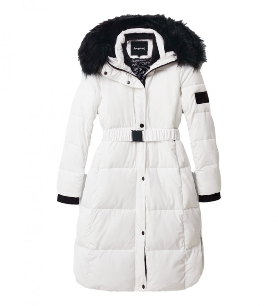 Casaco acolchoado Desigual Norway, branco