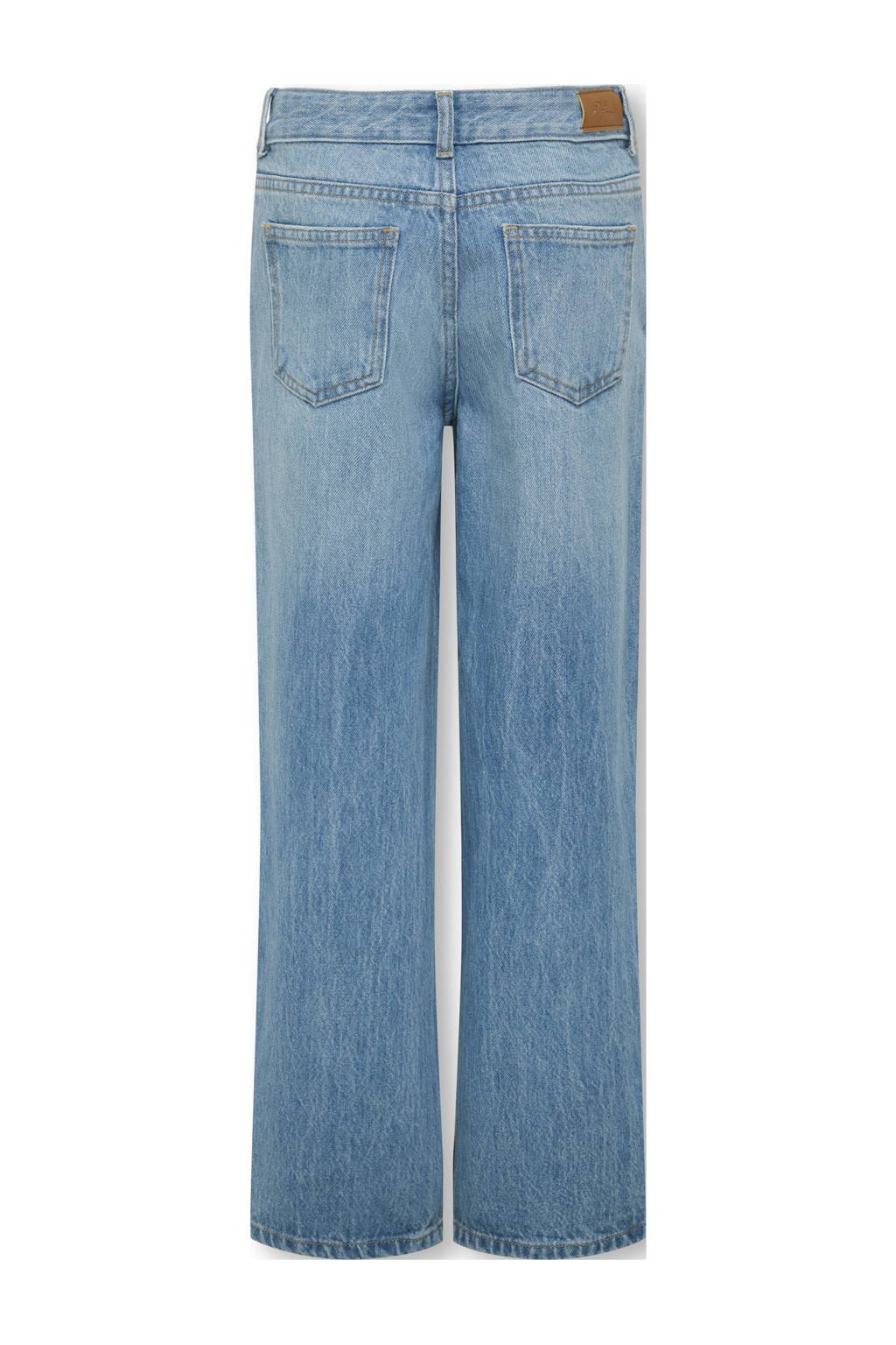 KIDS ONLY GIRL baggy high waist baggy jeans medium blue denim