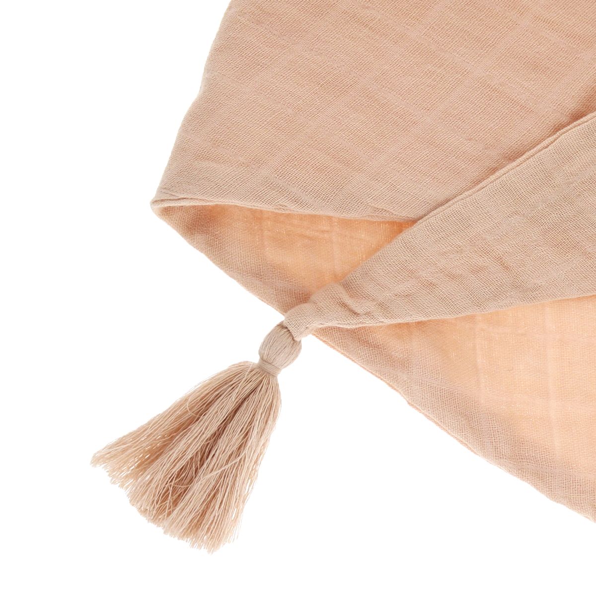 Foulard rose - Toi toi mon oie Amande