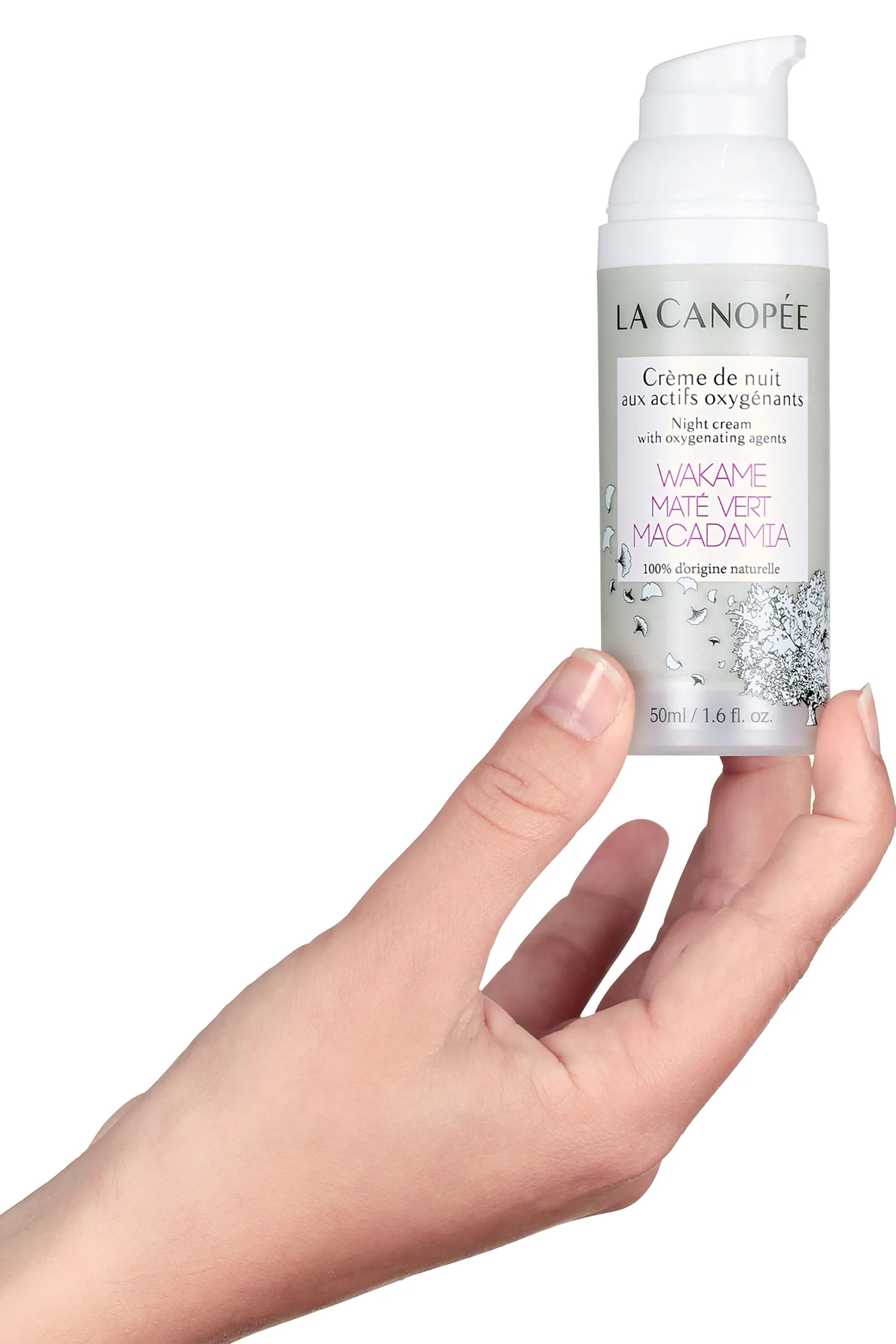 La Canopée Crème de nuit aux actifs oxygénants-50 ml