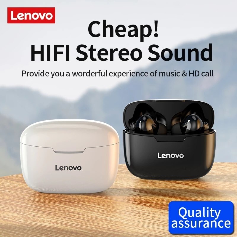 Lenovo XT90 Bluetooth-Kopfhörer Weiß