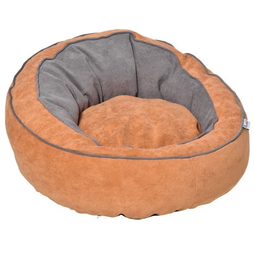 Cama laranja para animais de estimação