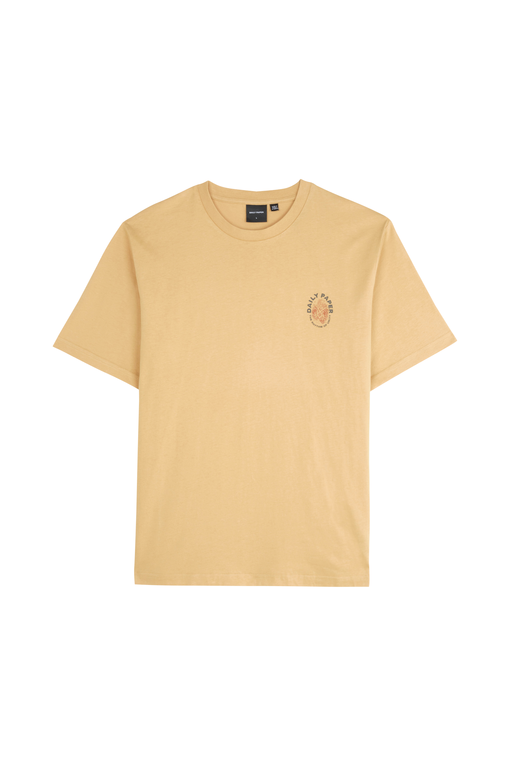 Daily Paper T-shirt identity ss t-shirt Beige