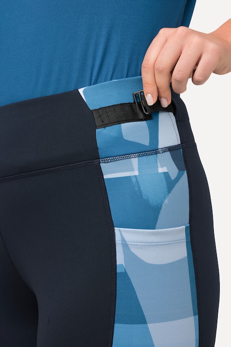 Sport-Leggings, verstellbarer Bund, schnelltrocknend