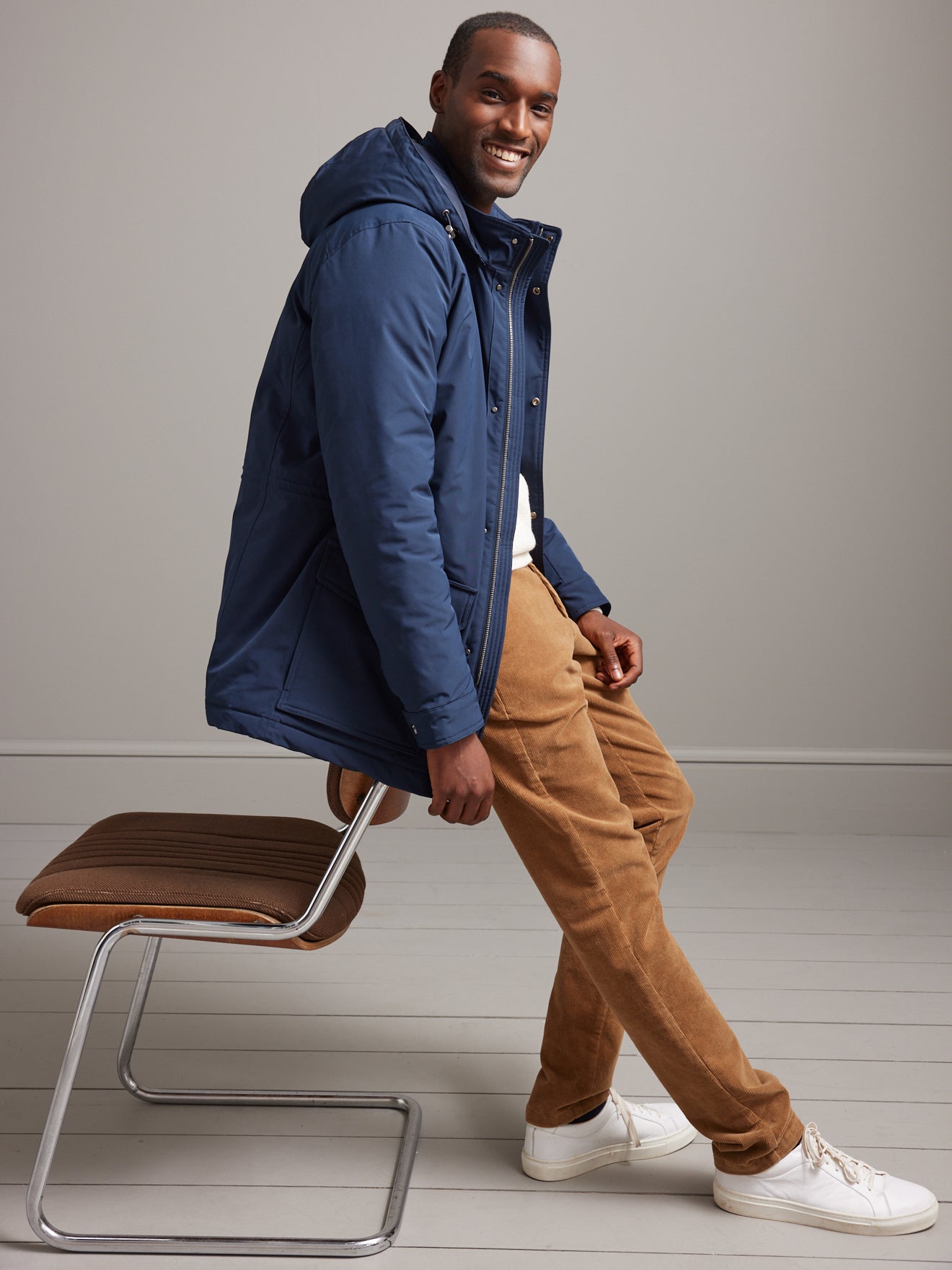 Parka courte city homme