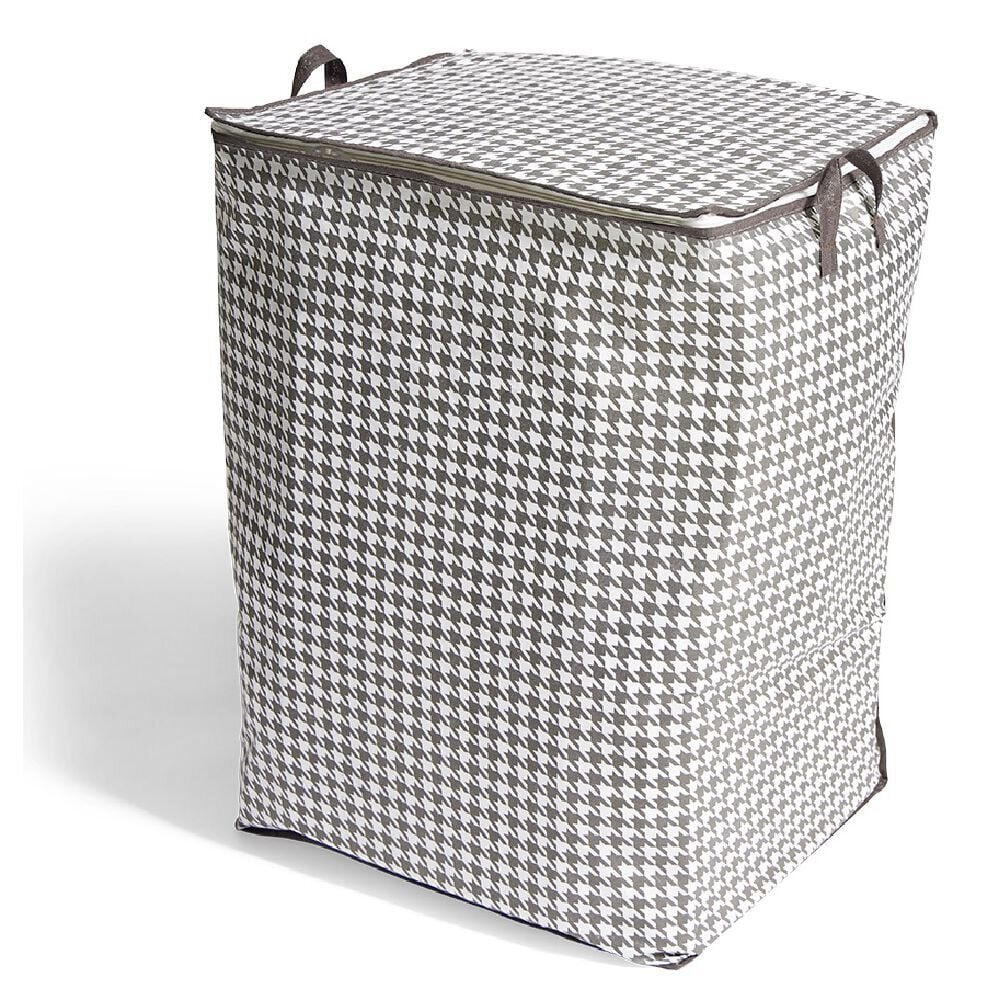 Sac de rangement avec poignées et fermeture à glissière 40x50x70cm