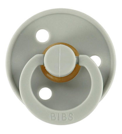 BIBS Colour Sutter - Str. 1 - 2-pak - Rund - Sage/Cloud