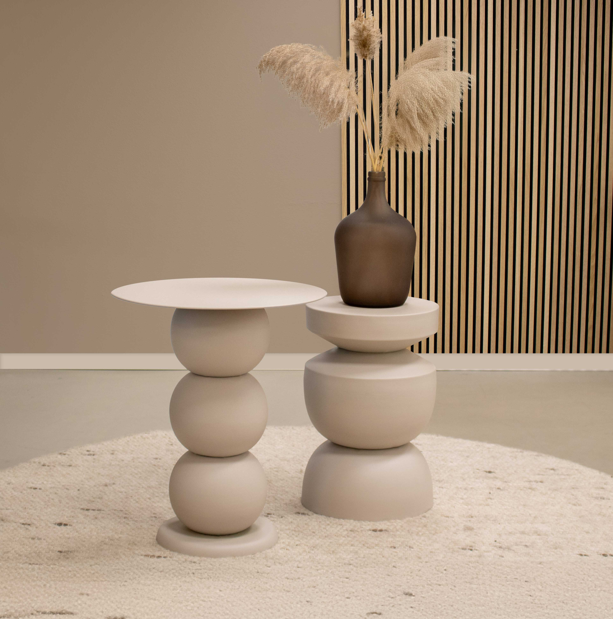 Kick bijzettafel Cis - Beige