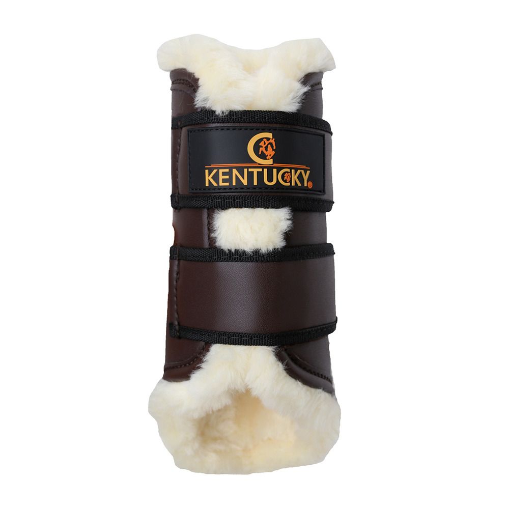 Kentucky CUIR - Guêtres postérieurs choco