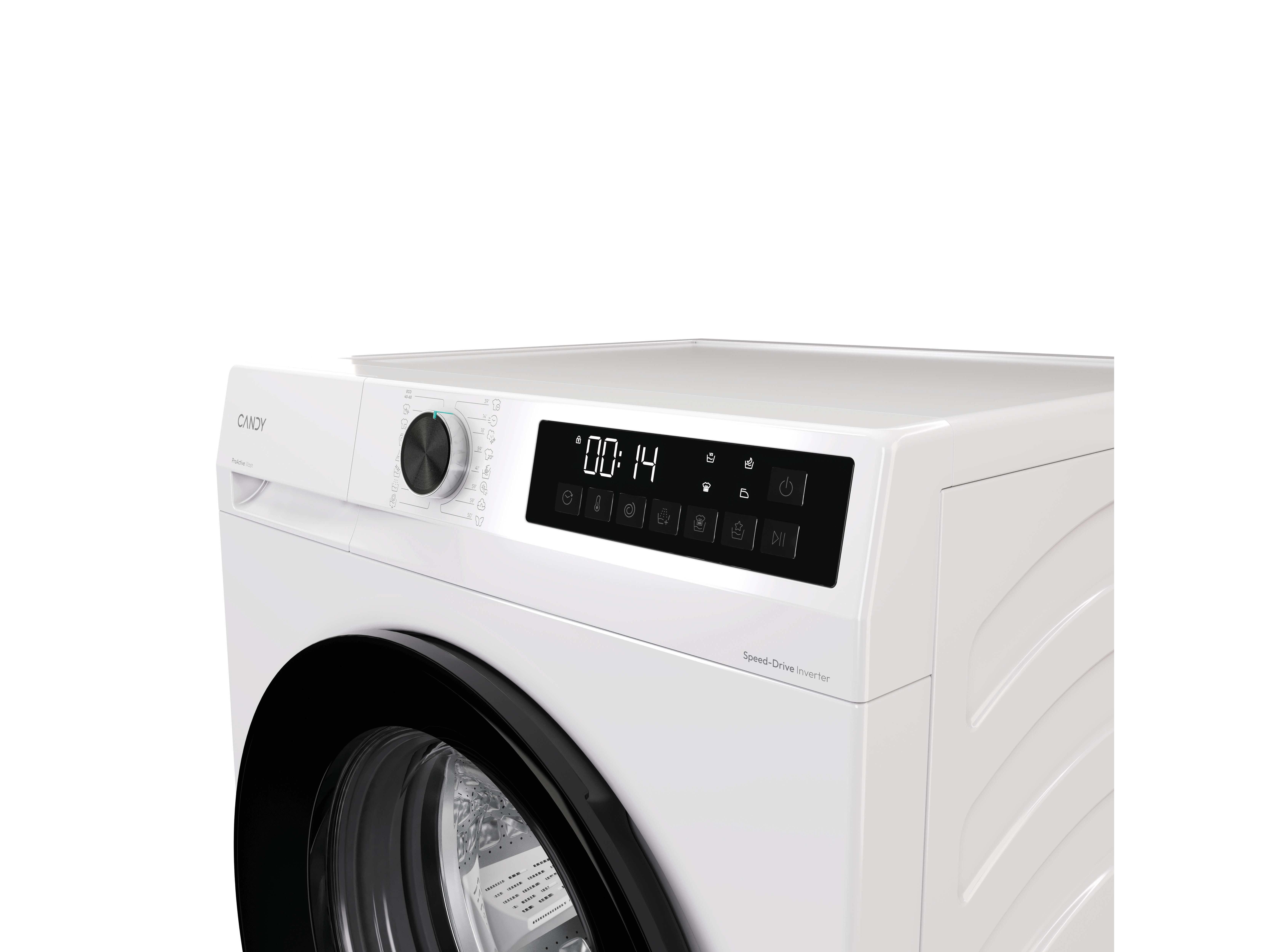 MÁQUINA DE LAVAR ROUPA CANDY GD 48SB6-S - BRANCO A 8KG