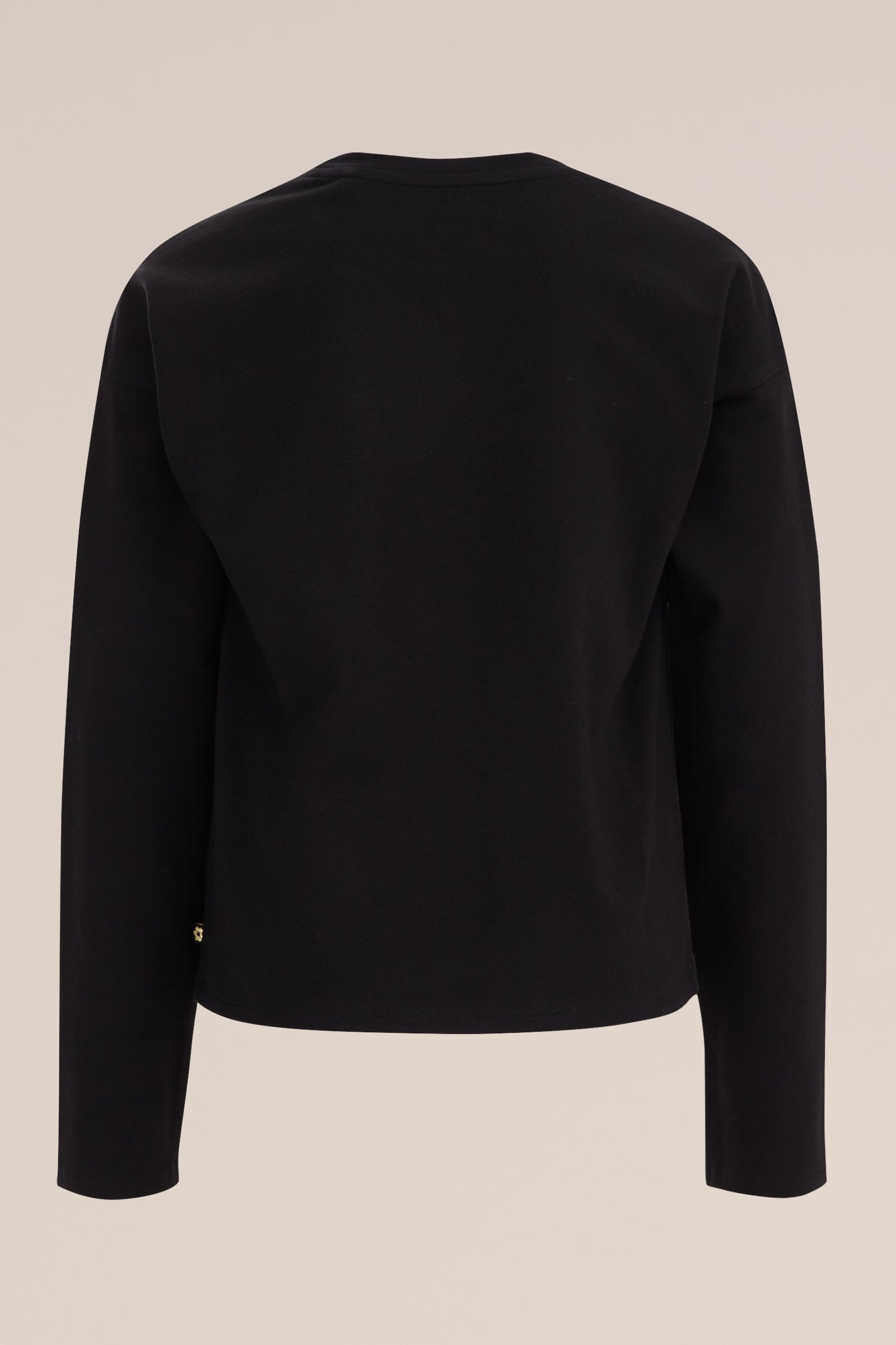 Meisjes T-shirt met embroidery WE Fashion Zwart