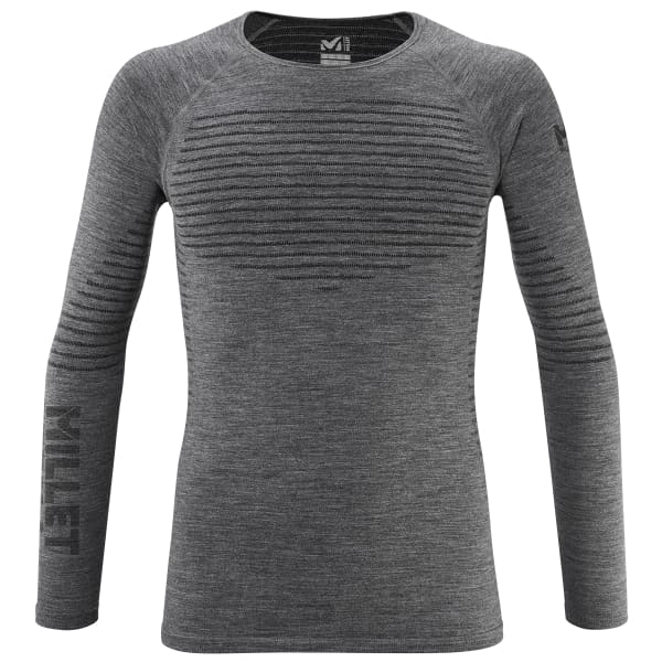 T-shirt thermique MILLET DRYNAMIC WARM LS TEE ANTHRACITE GREY
