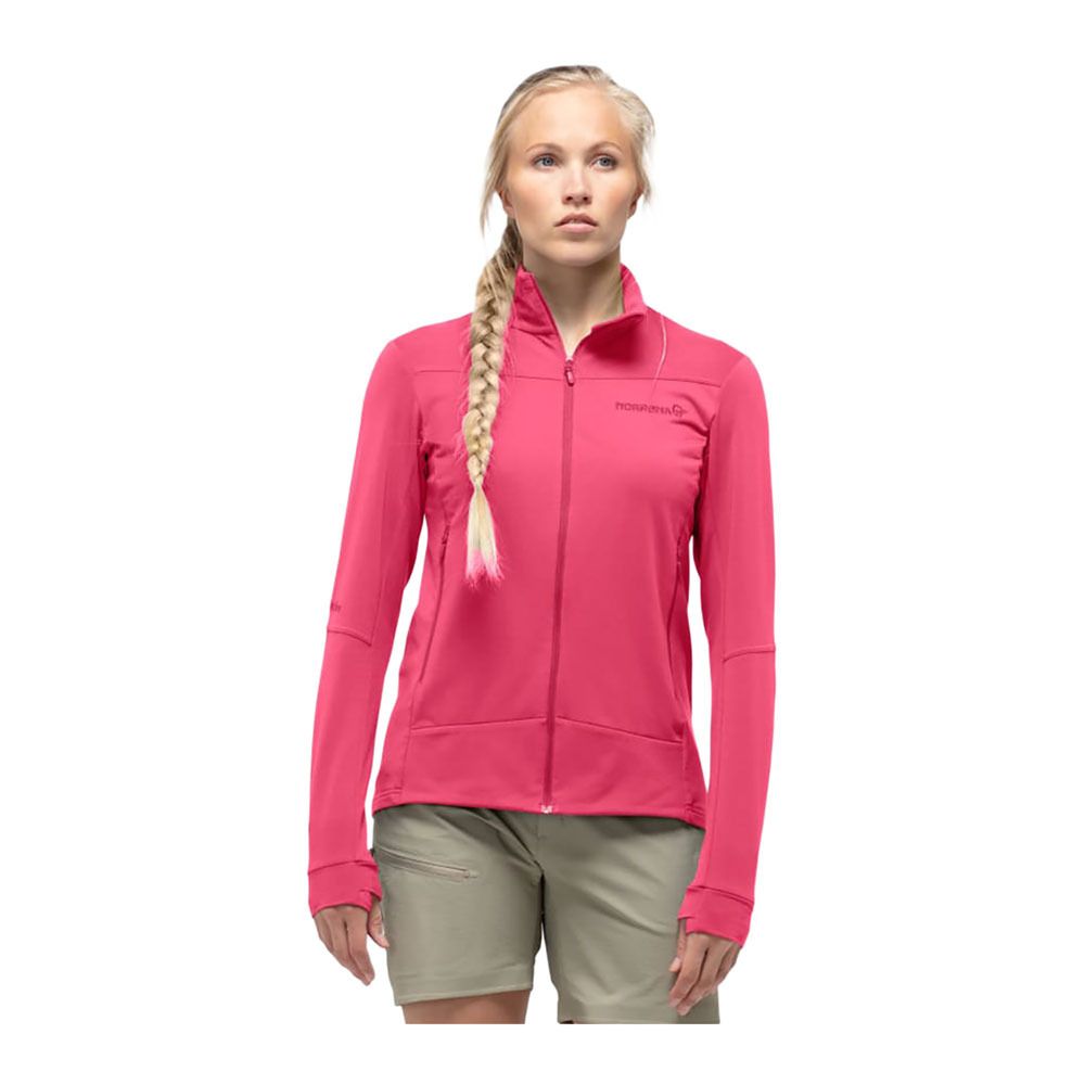 Norrona FALKETIND WARM1 STRETCH - Polaire Femme honeysuckle
