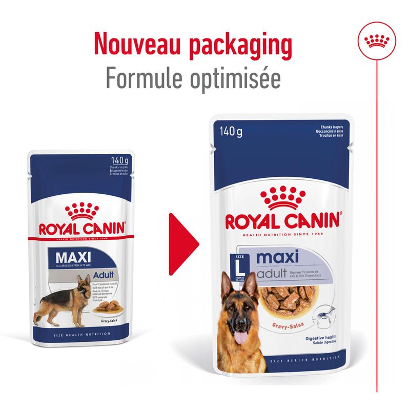 Royal Canin Maxi Adult en sauce