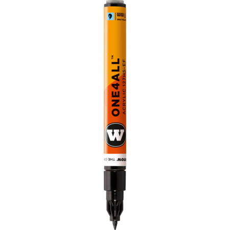 Molotow One4All 127HS-EF 1 mm by MolotowAcrylmarker - signalschwarz - 1 mm