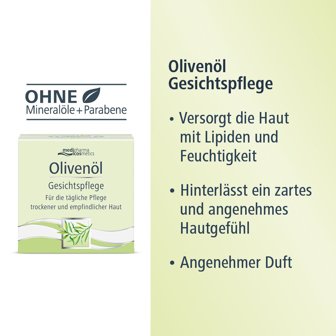 medipharma cosmetics Olivenöl Gesichtspflege