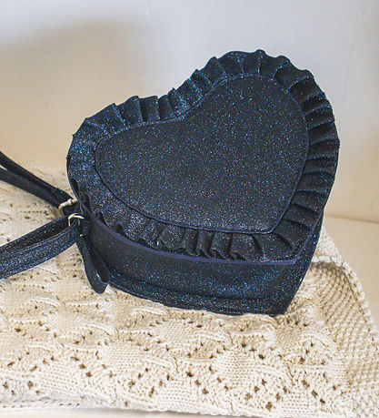 That's Mine Umhängetasche - Juliet - Heart Blue/Glitter