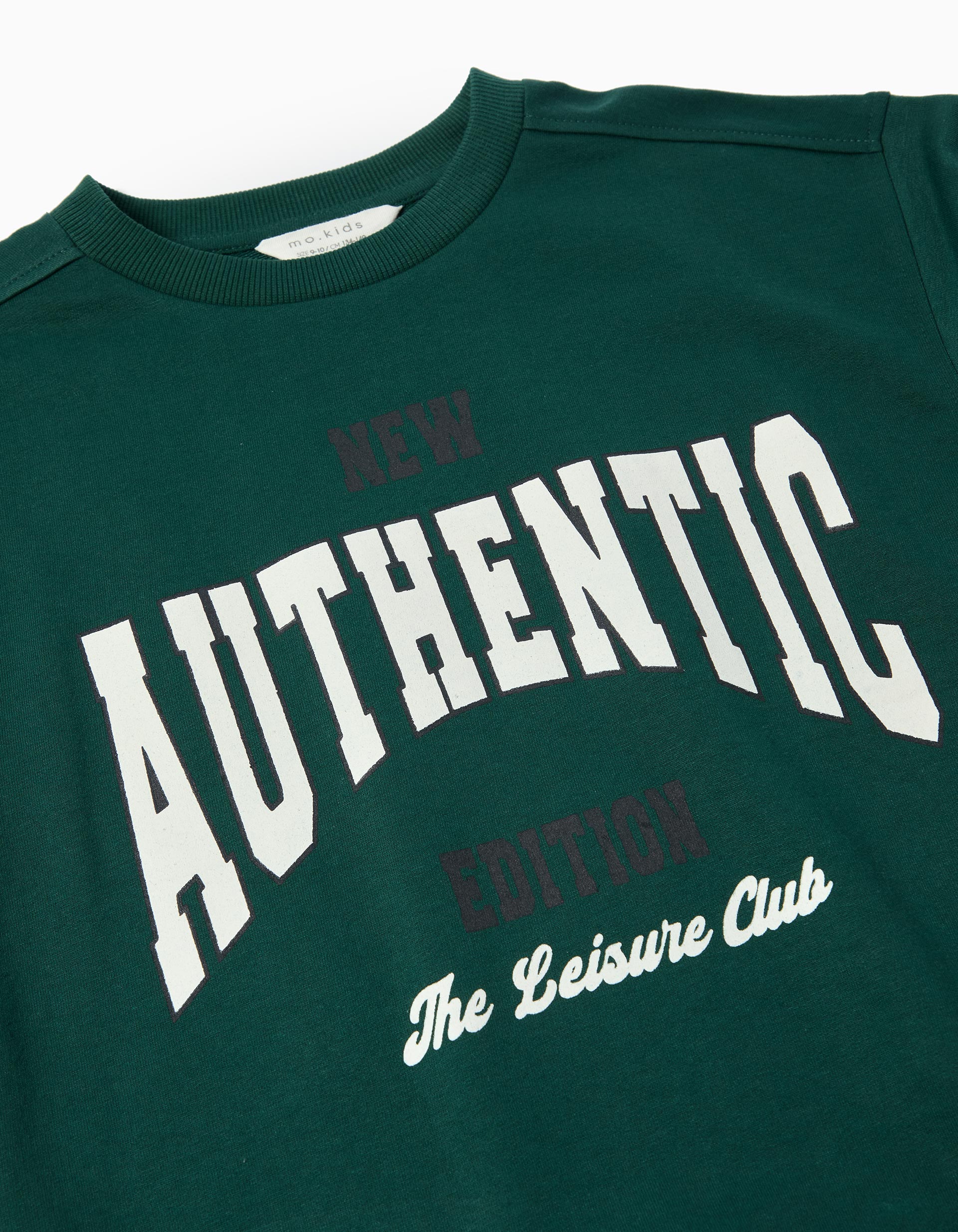 Sweatshirt de Felpa, Menino, Verde