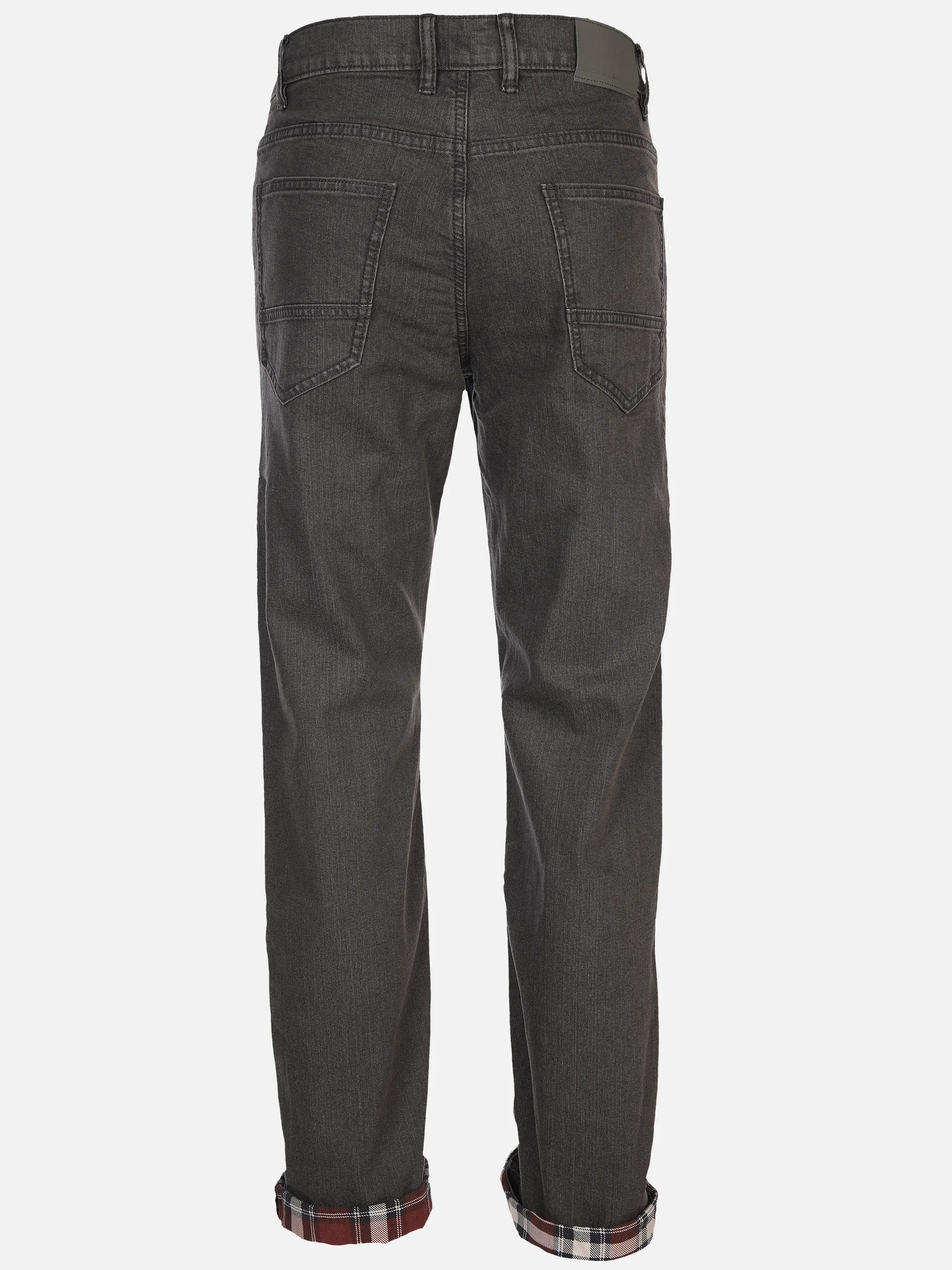 Herren Thermojeans mit kariertem Futter