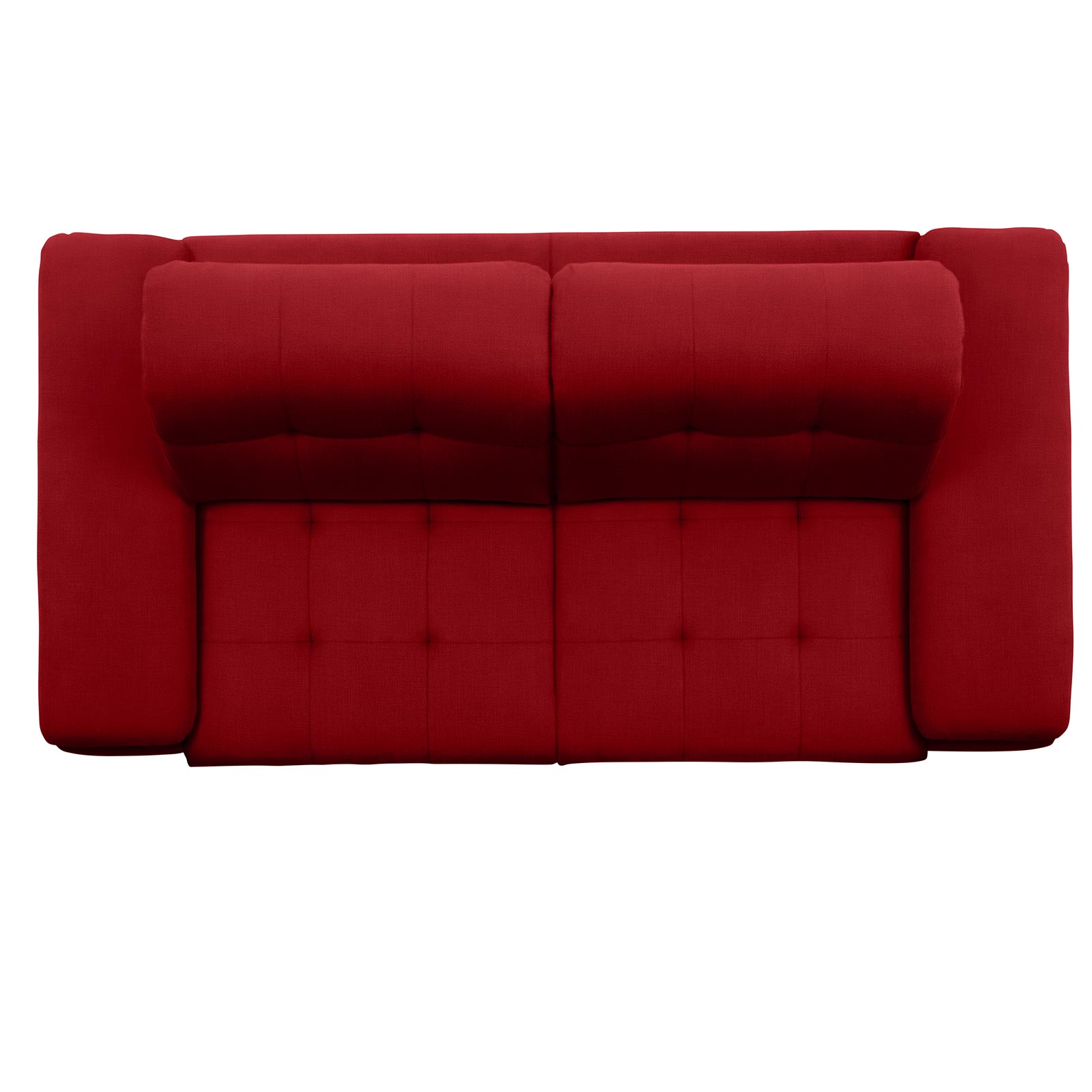 polsterpower 3-Sitzer-Sofa - Miro bordeaux - Basismodell