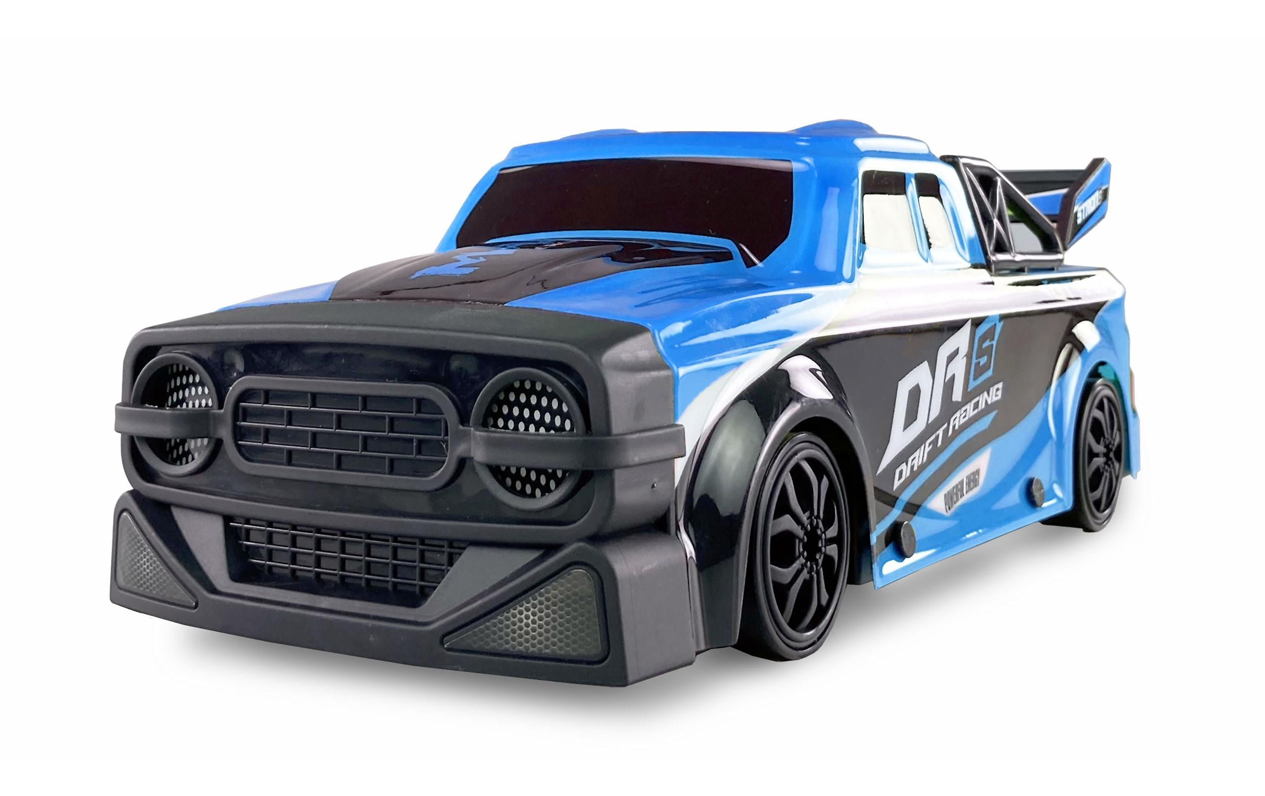 Drift DRS 4WD Blau, RTR, 1:18Ferngesteuertes Drift Rennauto für Kinder ab 6 Jahren