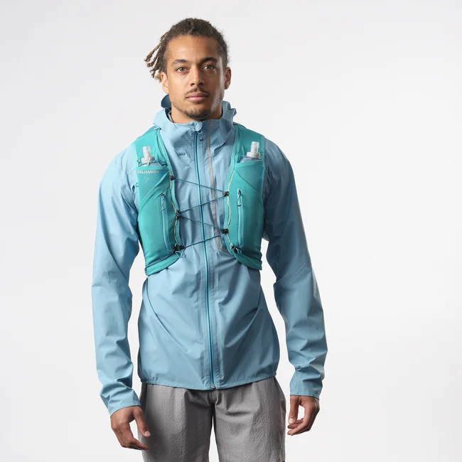 ADV SKIN 12  Veste d'hydratation de running unisexe avec flasks incluses