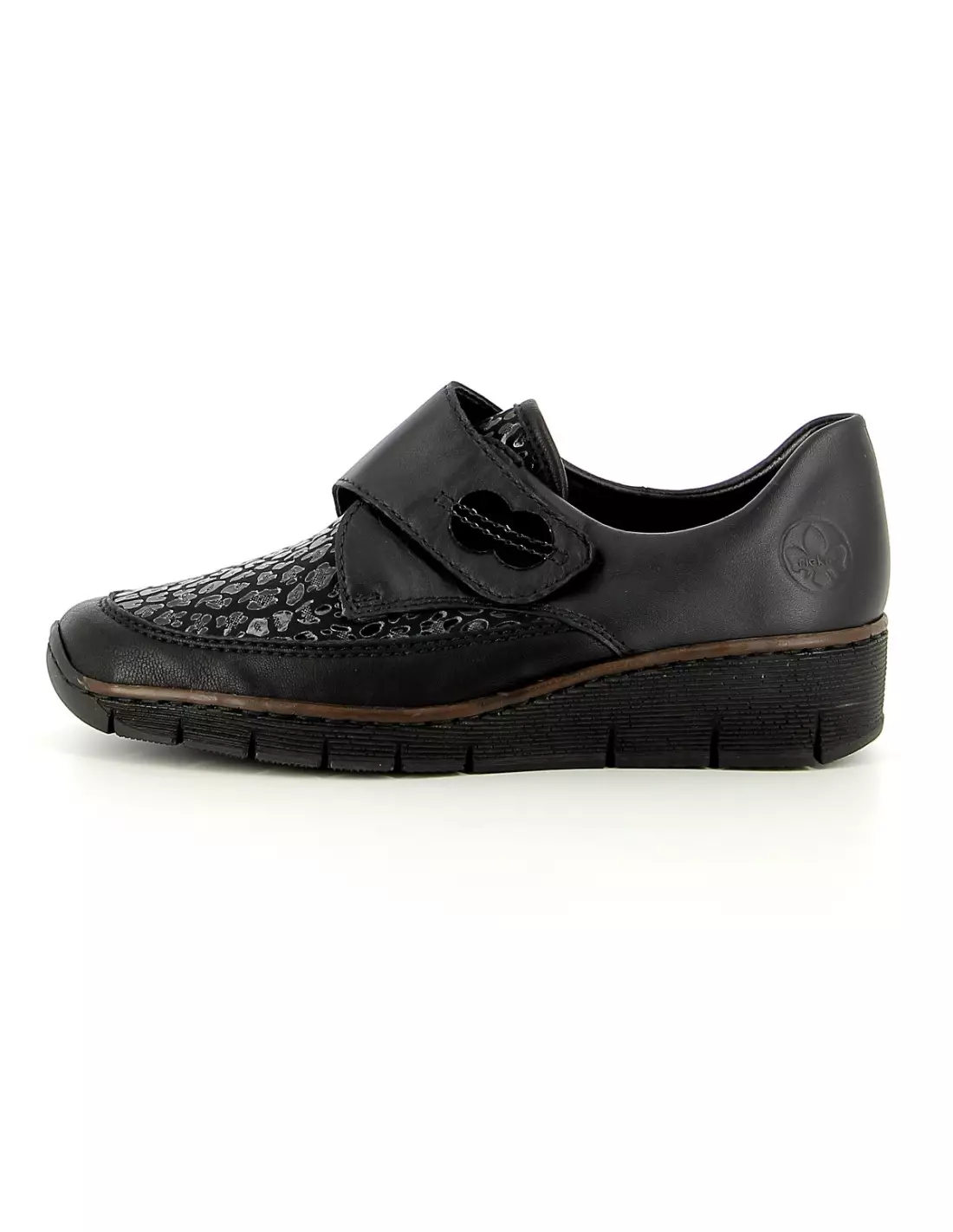 RIEKER 537C0-00 - Derbies, richelieus & trotteurs Noir