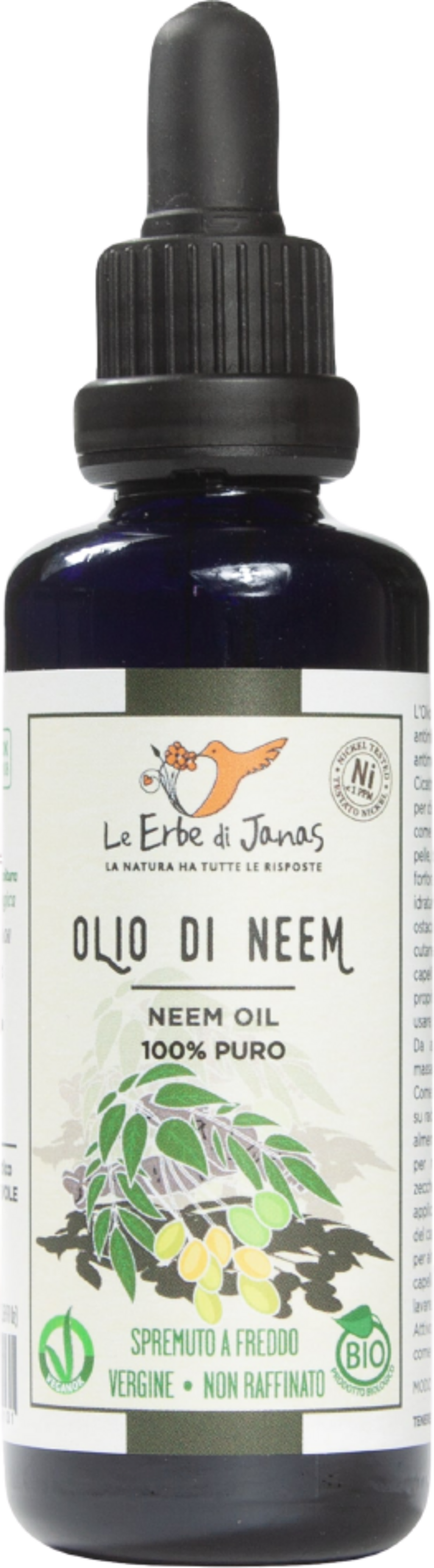 Le Erbe di Janas  Neemöl, 50 ml