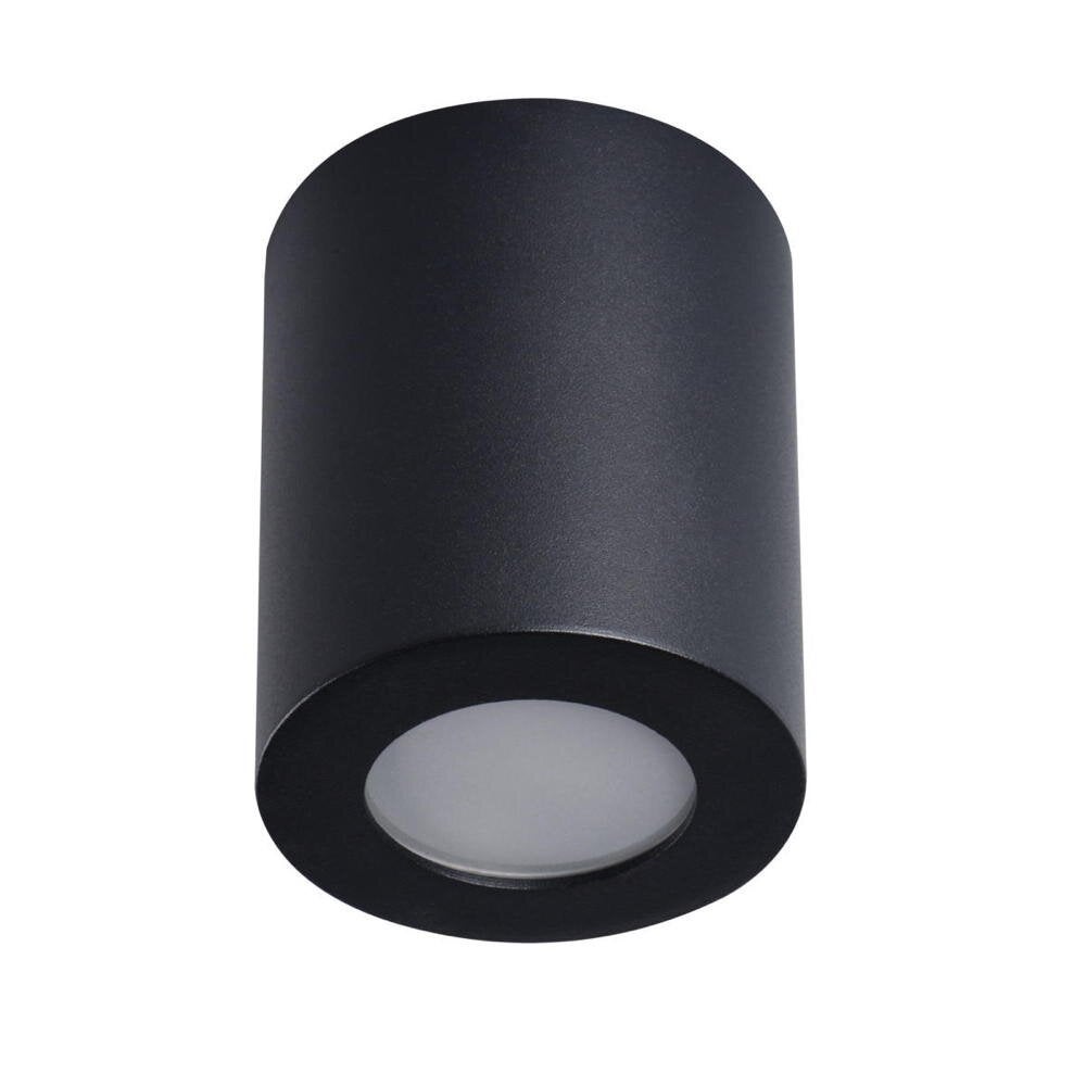 Sani opbouwspot in zwart GU10 IP44