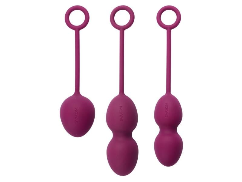 Svakom Liebeskugeln Nova Balls Violett 3 Liebeskugeln für ein intensives Beckenbodentraining