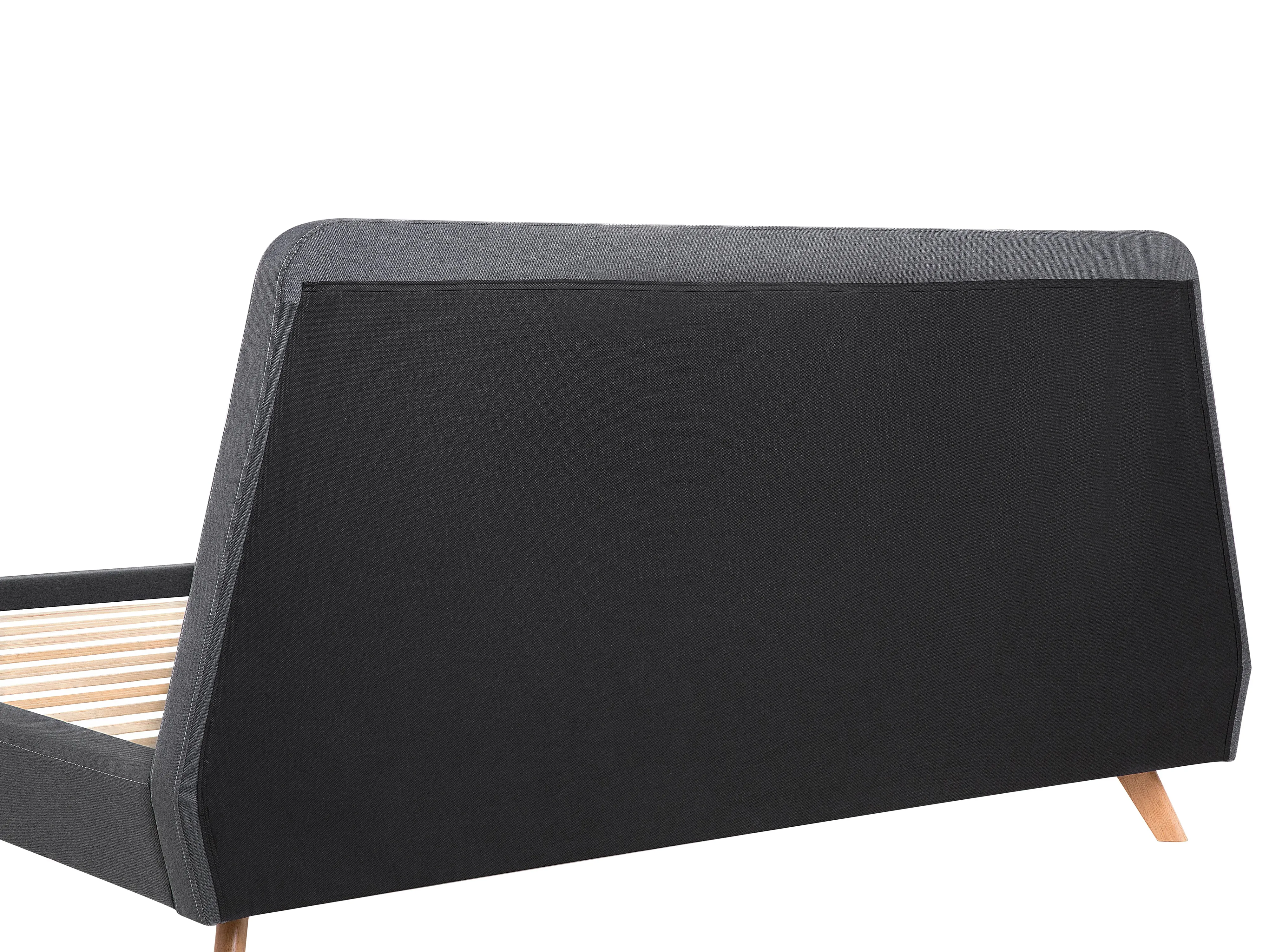 Bed Stof VIENNE 180 x 200 cm Grijs