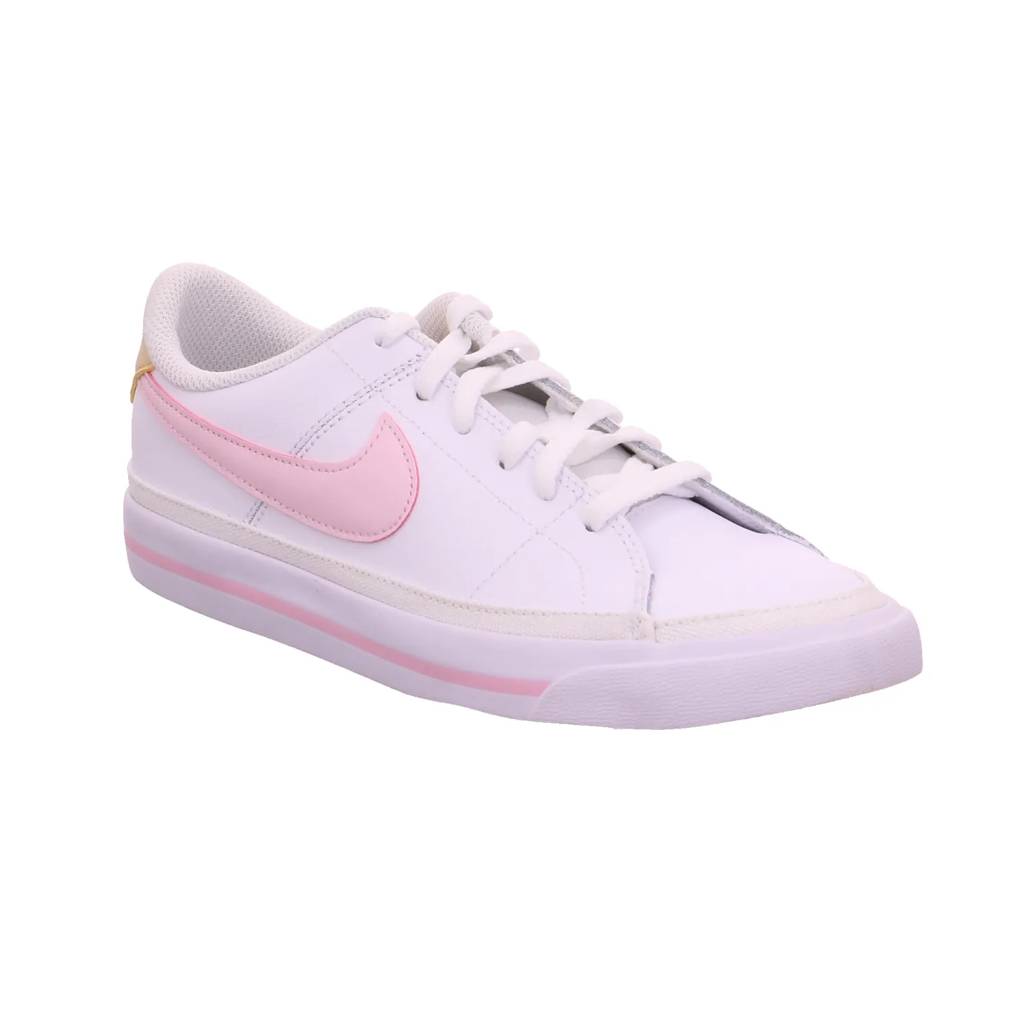 NIKE Kinder Sportschuh Weiss Lederimitat