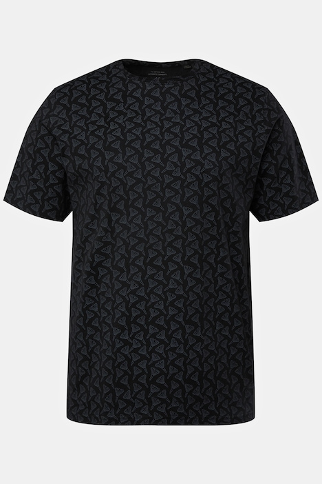 Schlafanzug, kurzer Zweiteiler, T-Shirt mit Print, Shorts, bis 8 XL