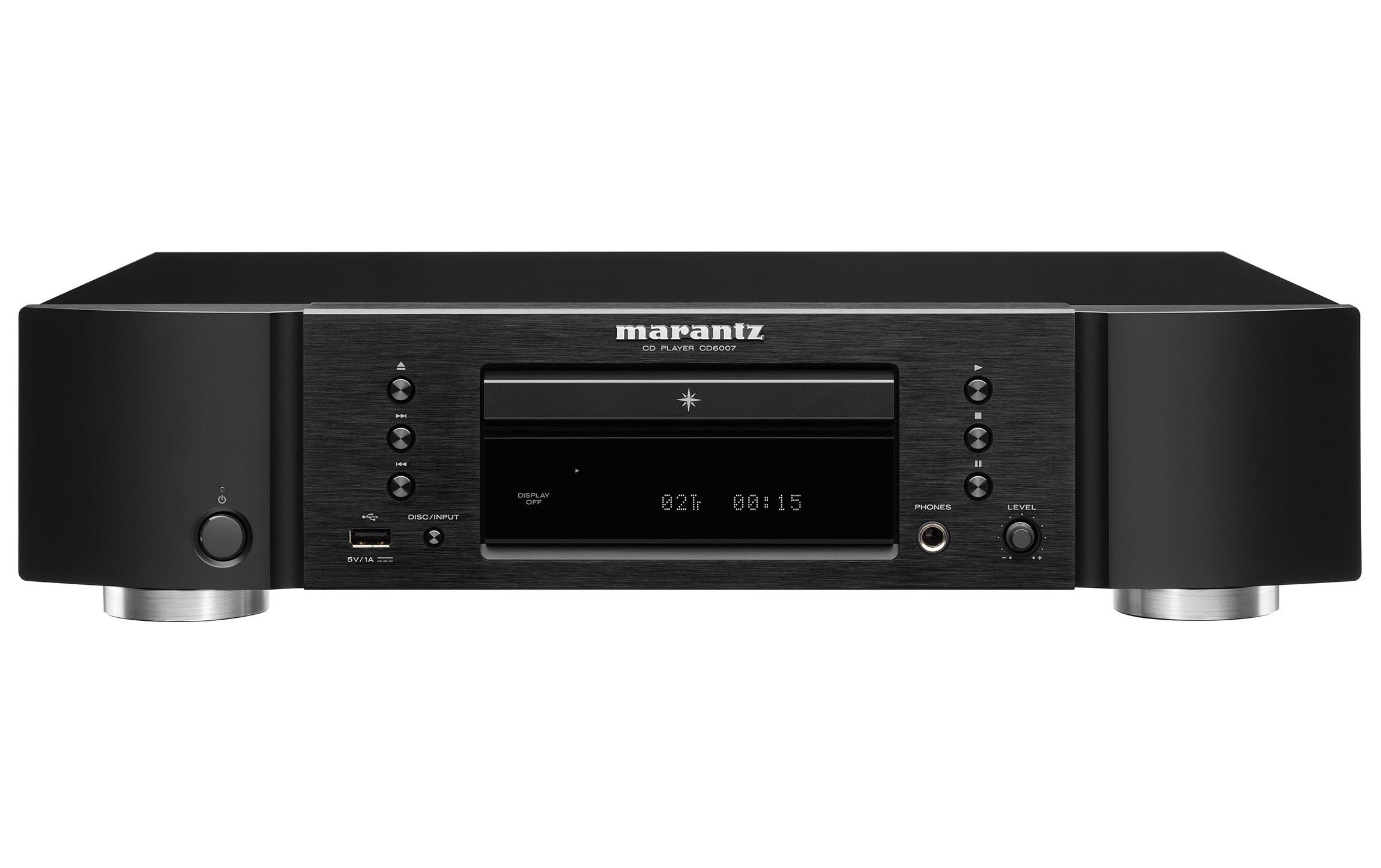 CD-Player CD6007 Schwarz<br>CD-Player mit ausgereiftem Kopfhörerverstärker