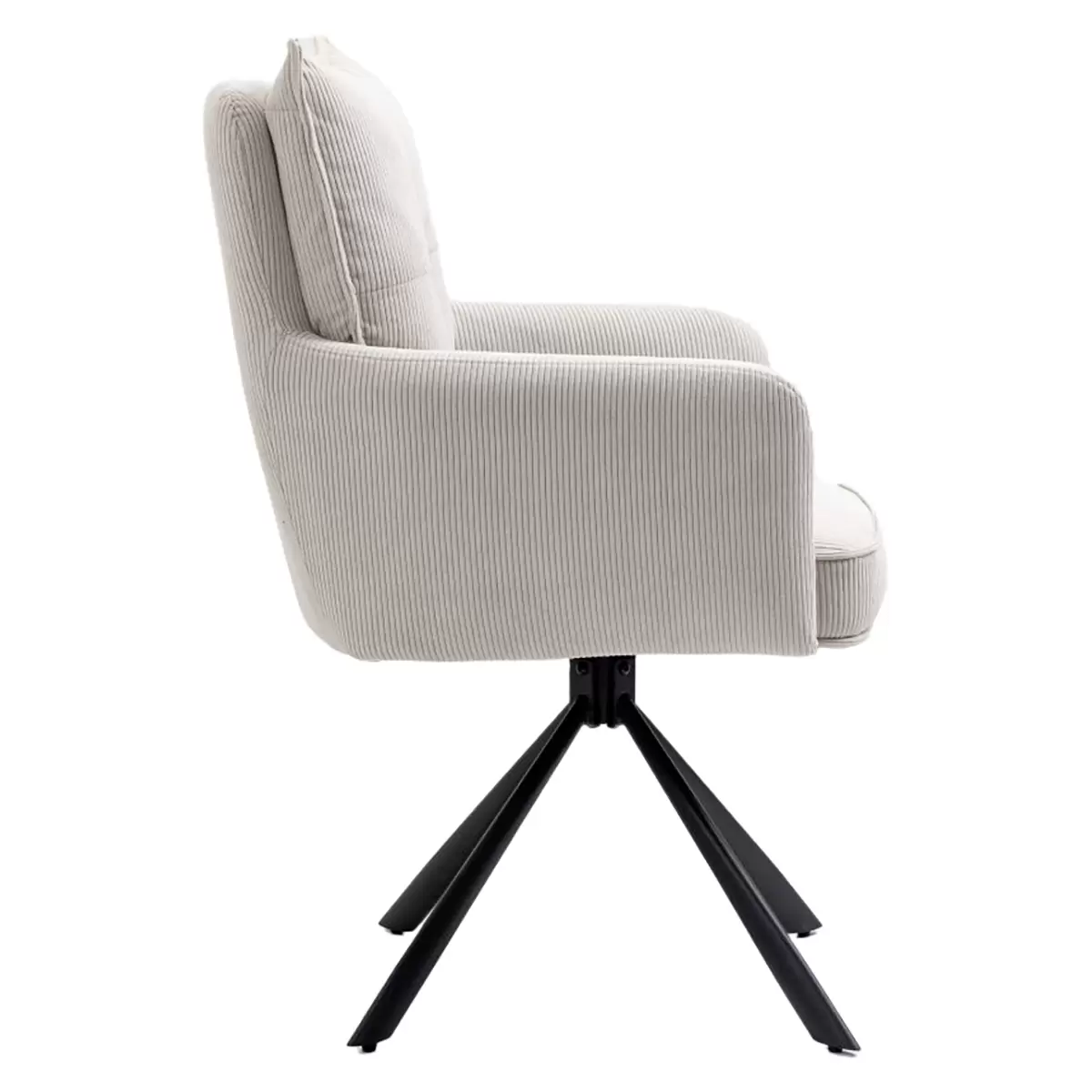 Stuhl Seba beige,schwarz