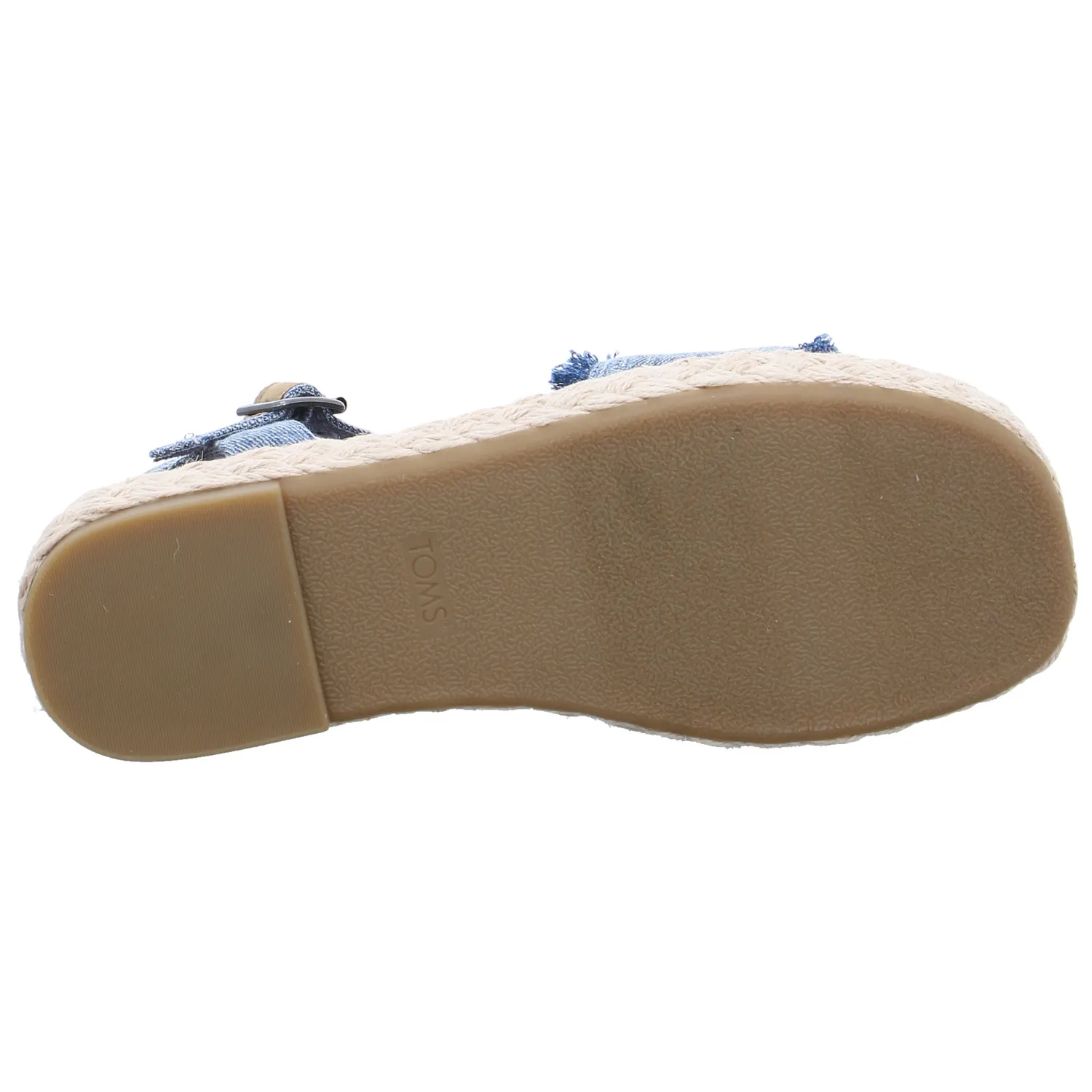 TOMS Sandalette Jeansblau Textil