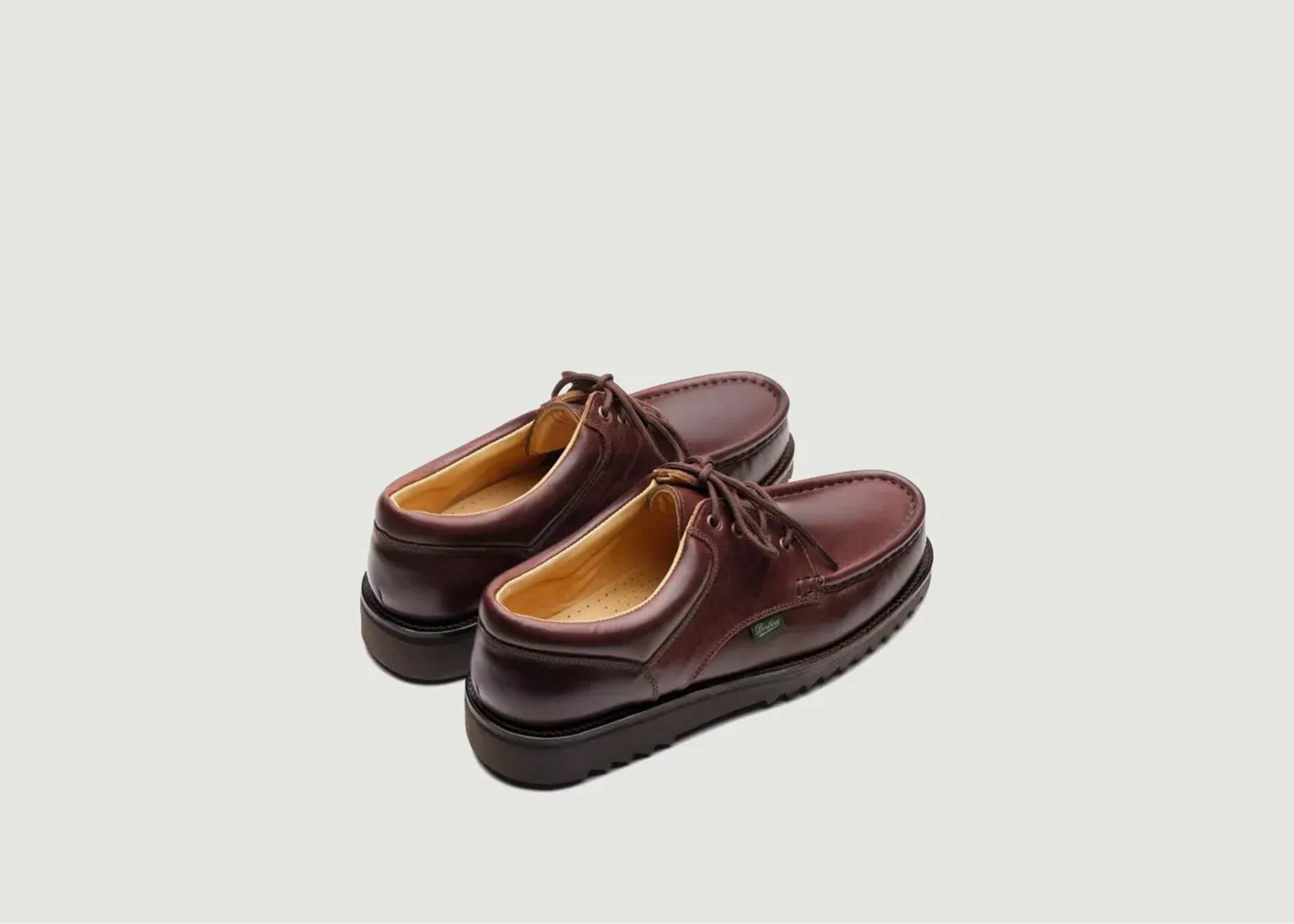 Derbies en cuir lisse Thiers Paraboot