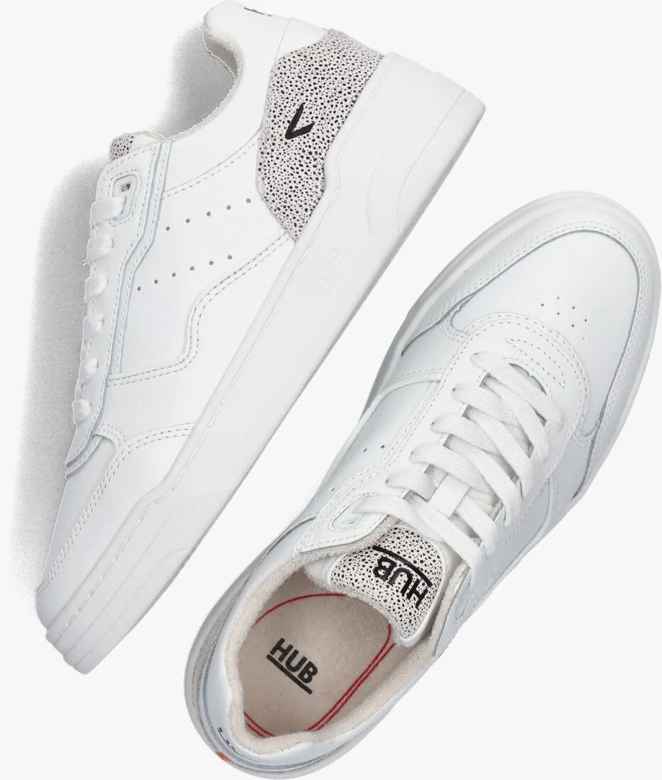 HUB witte hub lage sneakers match