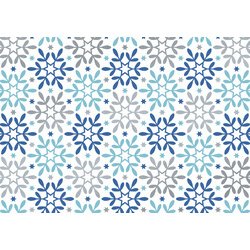 Papier cadeau de Noël 'flocons de neige'