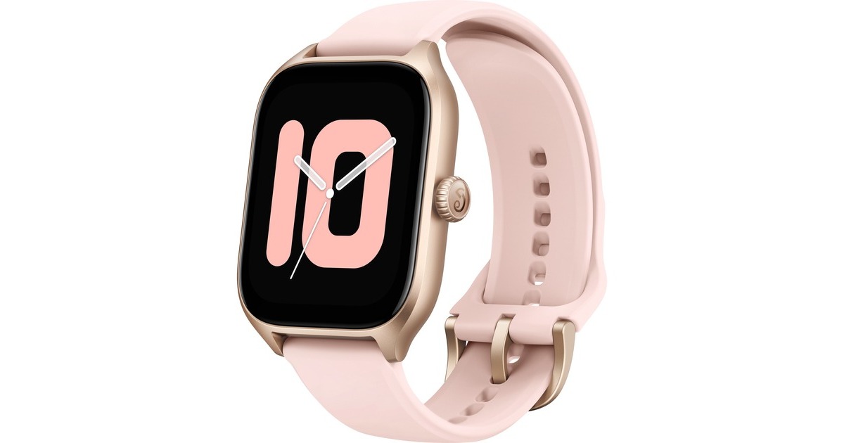 AmazfitGTS 4 smartwatch  (Roze)