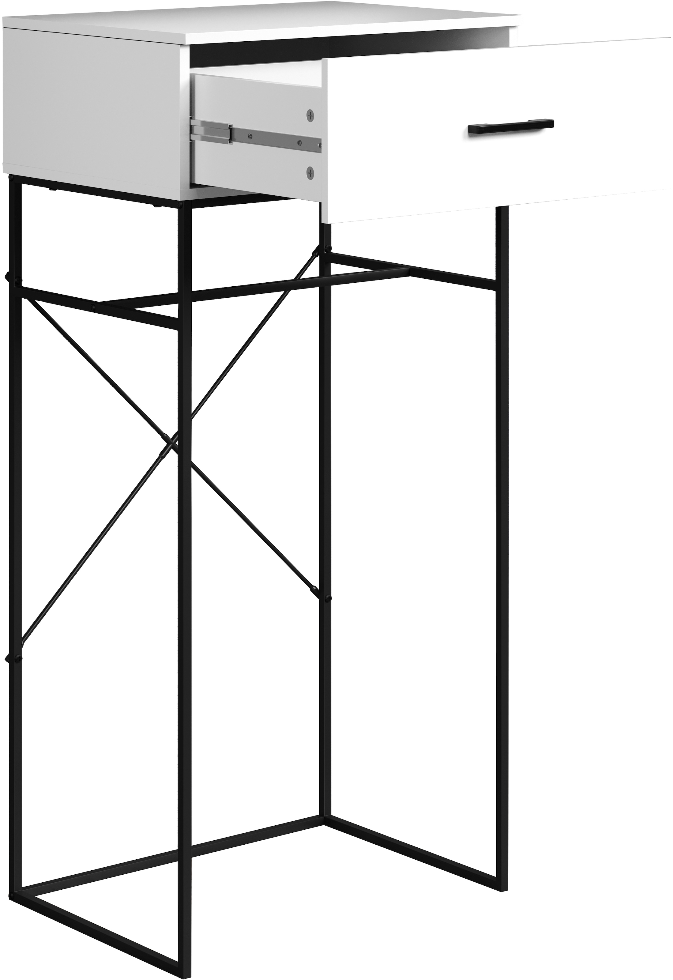 INOSIGN Beistelltisch »Sterling« 1 Stk. tlg. Konsolentisch mit 1 Schublade - (B/T/H) 60/48/132 cm